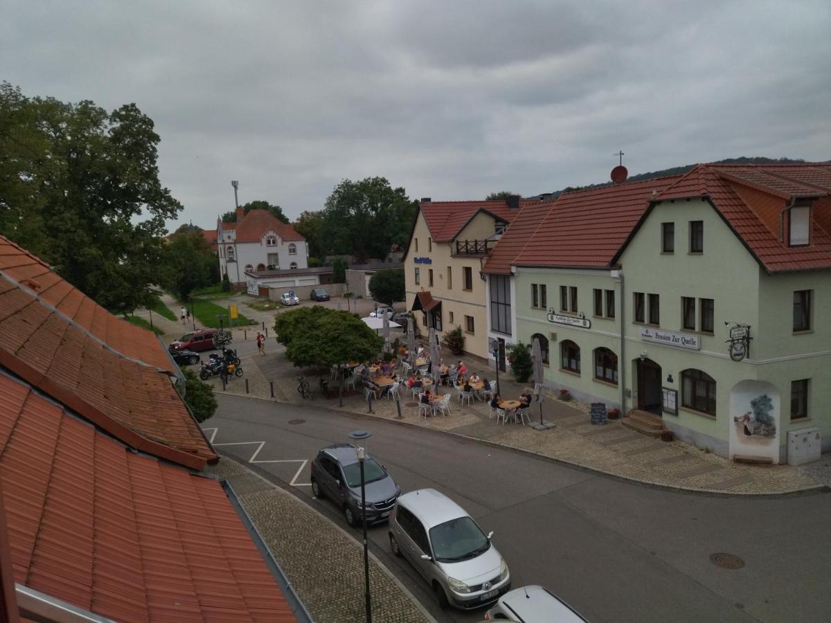 Schmal & Hoch - Willkommen Im Schmalsten Haus Von Bad Frankenhausen Kültér fotó